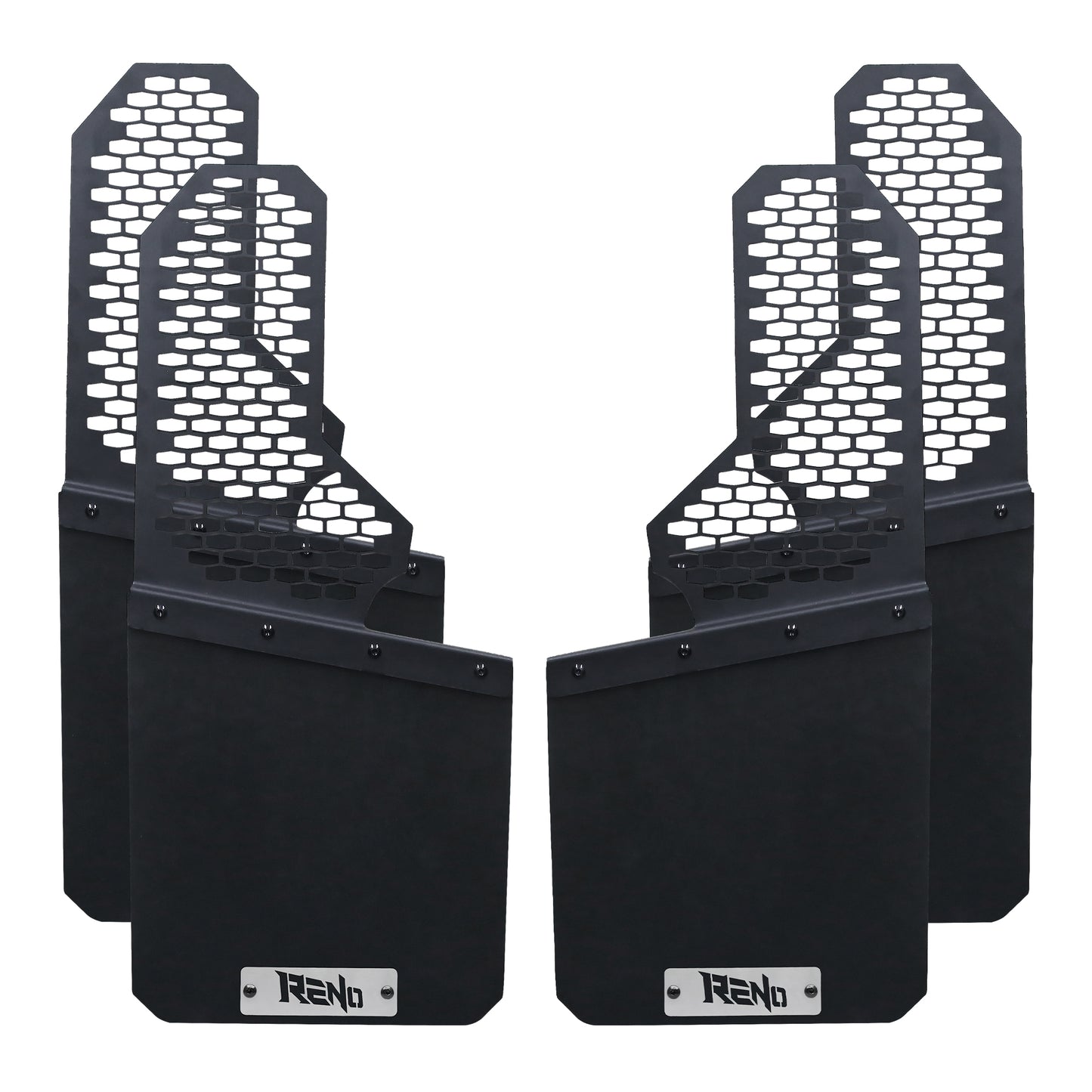 RENO Universal Truck Mud Flaps, Driver & Passenger Sides Splash Guards Sediment Protection