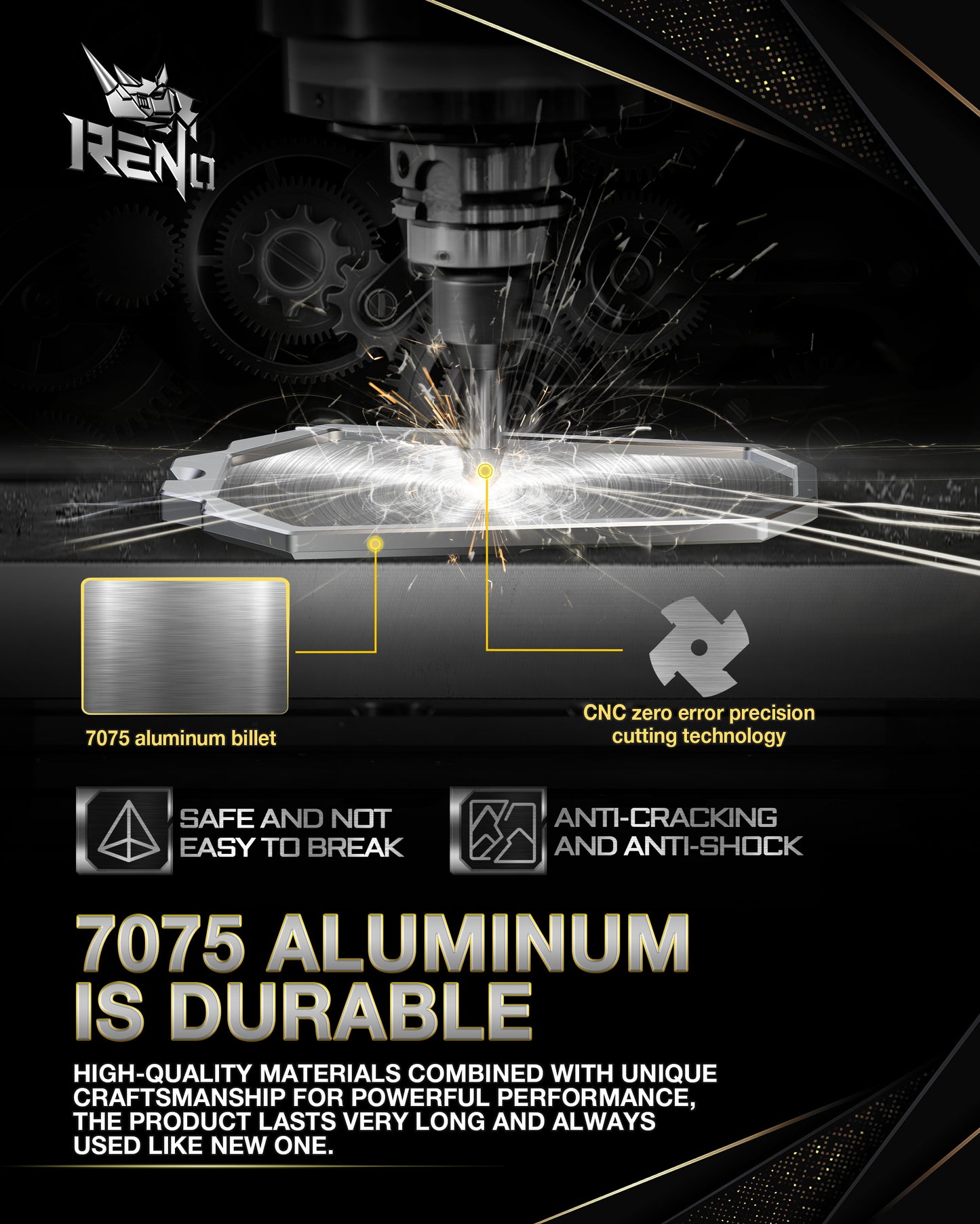 RENO UTV Side Mirrors, Compatible with 2017-2025 Maverick X3 Max Xds Xrs Xmr Xrc Turbo RR, OEM Replace #715002898 (Black, Pack of 2)