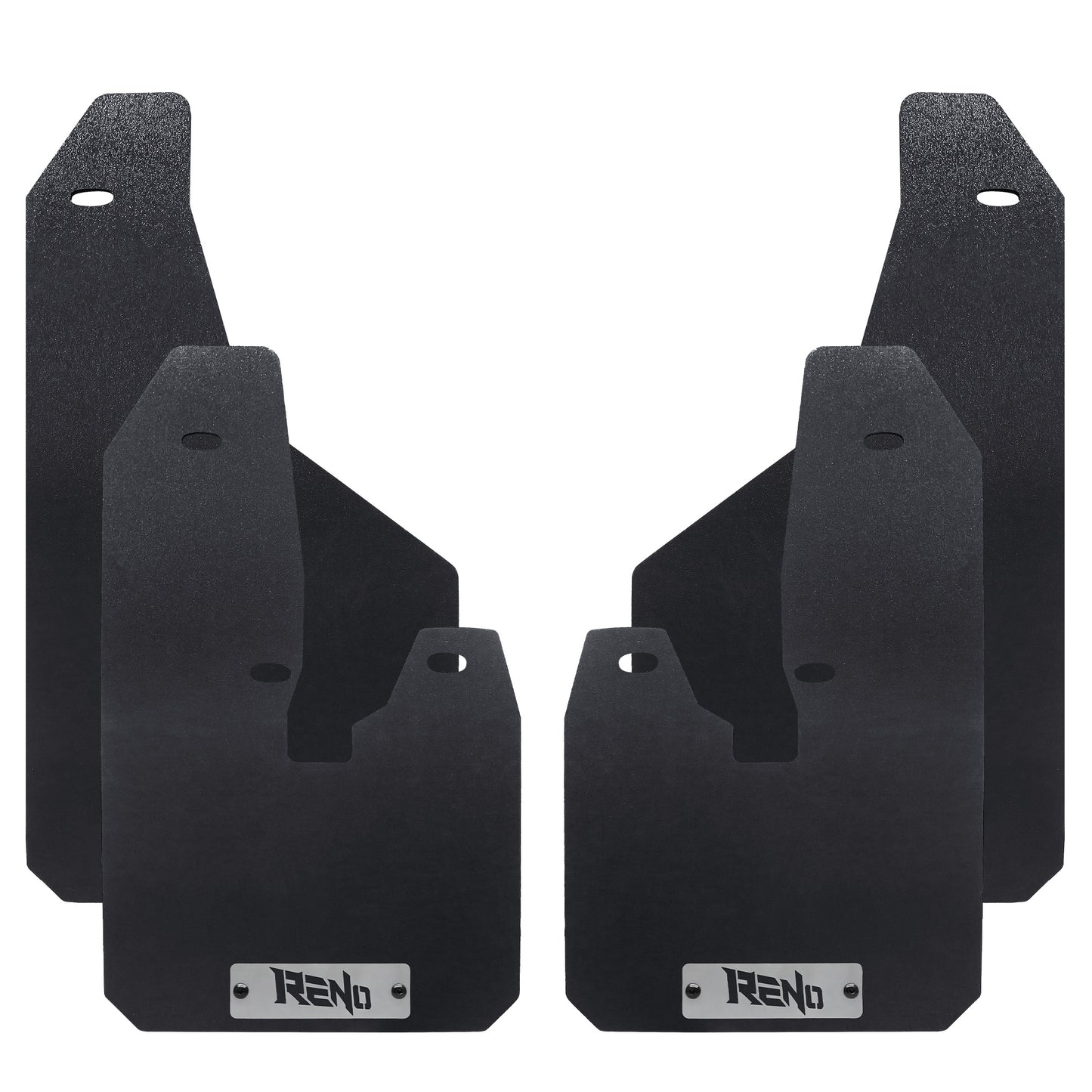 RENO RAM Truck Mud Flaps, Driver & Passenger Sides Splash Guards Sediment Protection